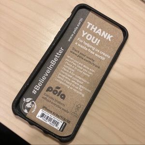 Pela case iPhone 6 6s 7 8 se2 black slim